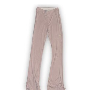 Nike Soft Pink Flare Leg Pants